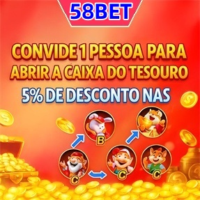 58bet Indique amigos para receber um bônus